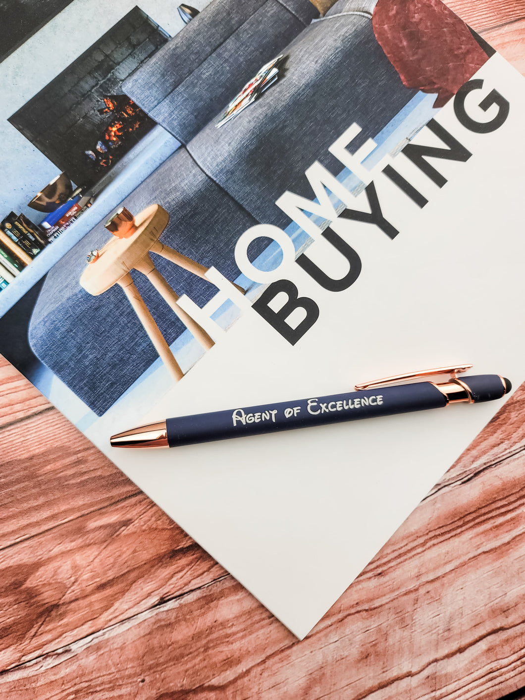 Agent of Excellence Rose Gold Pen
